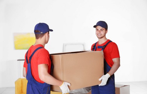 Local removal van service helping with a small move in Kingston