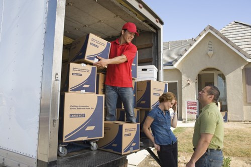 Local Kingston movers navigating commercial building access