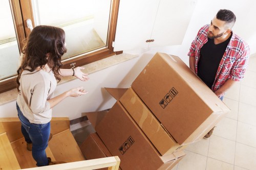 Packed boxes and careful moving preparation for a Kingston relocation