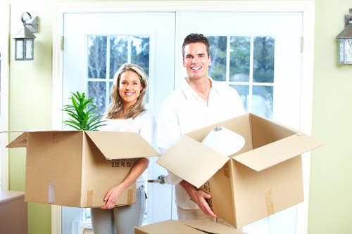 Household and business items prepared for storage in Kingston
